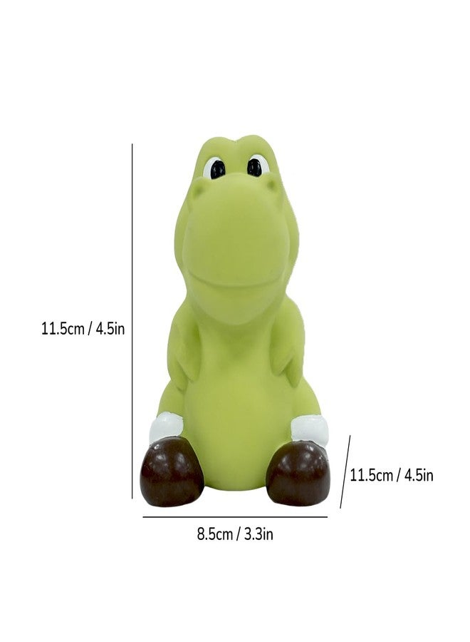 Zigly Lifestyle Chillosaurus Squeaker Dog Toy | Soft Chew Toy for Teething & Indoor Play - Image 2
